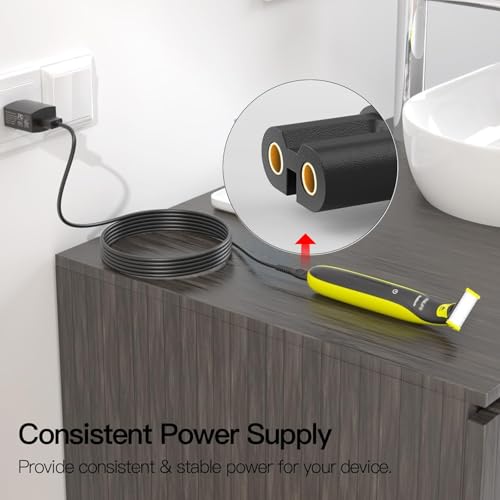 5V Charger for Philips Norelco OneBlade & Multigroom Series