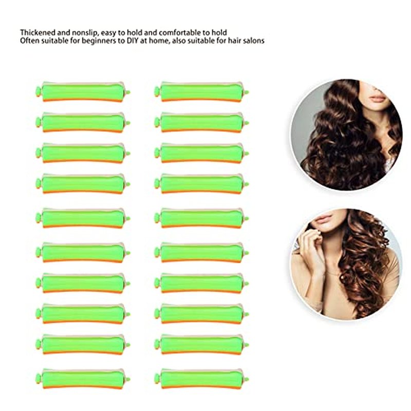 20pcs Hair Perm Rods Set Cold Wave Curlers for Home
