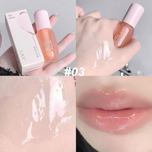 Mint Lip Gloss Oil Set - 3 Pc Hydrating Moisturizer
