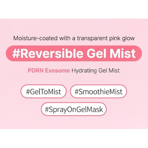 WELLDERMA PDRN Exosome Gel Mist, 100ml / 3.38 fl.oz ? Hydrating & Soothing Hydrogel Face Mist with Collagen, Peptides, Hyaluronic Acid, and Botanical Extracts for Daily Skincare