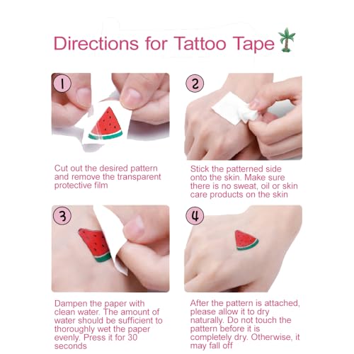 10 Sheets Cartoon Car Temporary Tattoos - Mixed Vehicles