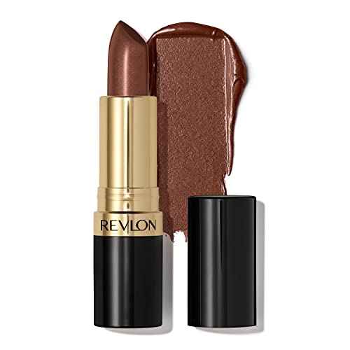 Revlon Super Lustrous Lipstick, Creamy Formula For Soft, Fuller-Looking Lips, Moisturized Feel, 315 Iced Mocha, 0.15 oz