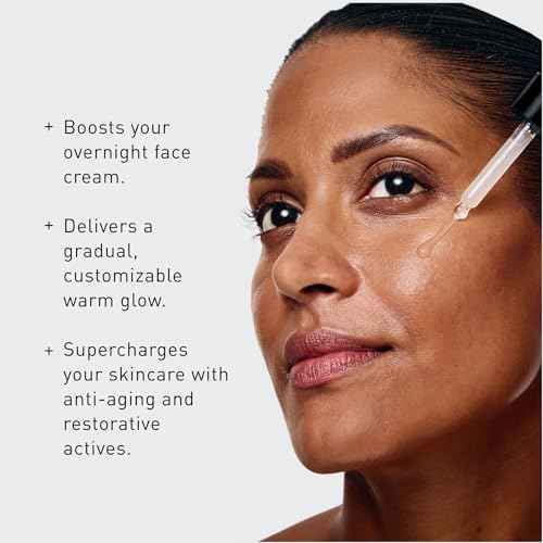 Self Glow by James Read - Golden Nights Sleep Repair Tan Drops | Hydrate, Rejuvenate, Moisturize with Hyaluronic Acid | Overnight, Buildable, Natural (30 mL | 1 fl oz)