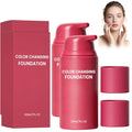 Color Changing Foundation - Skin Tone Adapting Liquid, 2 pcs