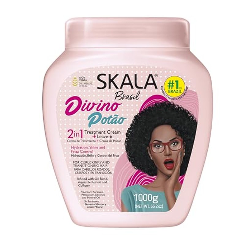 SKALA 2 in 1 Treatment Cream & Leave In for Curly Hair - 1000g