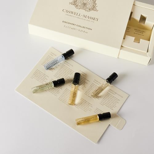 Caswell-Massey Men's Fragrance Discovery Set – 5 Samples