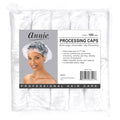 Annie Extra Large Clear Disposable Hair Treatment Caps - 100 Count
