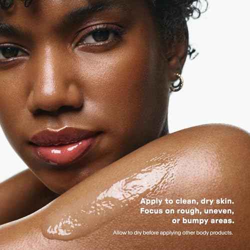 U Beauty Resurfacing Body Compound - Firming AHA & Retinol Serum, Phytic, Lactic & Glycolic Acids Tackle Keratosis Pilaris & Uneven Texture - Shea Butter & Papain for Hydrated Soothed Skin - 6.7 Fl Oz