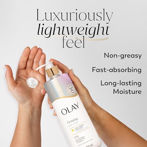 Olay Firming Body Lotion with Collagen Peptides, 17 fl oz
