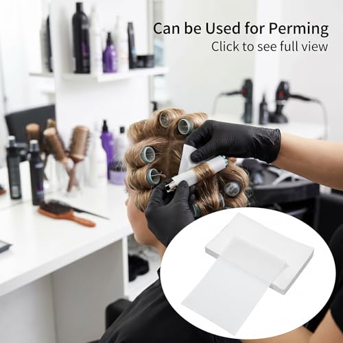 Perm Paper Sheets 320 Pcs Breathable Thin End Paper for Hair Salon & Home Perming