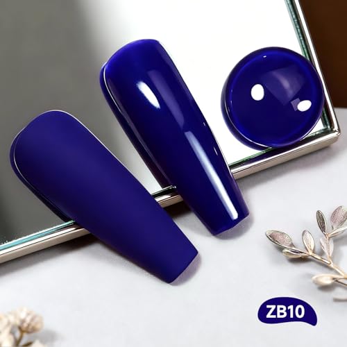 OpenLive Nail Polish 18ml Blue Large Volume Quick Dry Dark