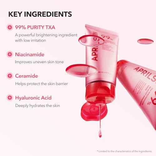 APRILSKIN TXA Niacinamide 99 Overnight Wrapping Mask | 99% High-Purity TXA+Niacinamide for Uneven Skin Tone | Overnight Skin Booster for Toning Care, Firming & Pore Care | 80ml, 2.70 fl.oz.