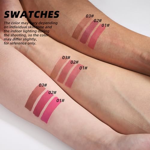 Peel Off Lip Liner Set - 3 Colors Matte Liquid Lipstick
