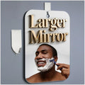 Fogless Shower Mirror for Shaving - 11x8 Inch Shatterproof Design