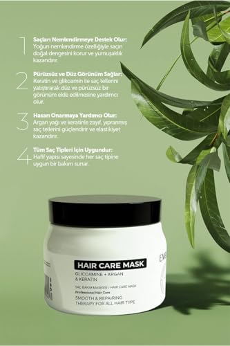 EMBEAUTY Intensive Keratin Deep Repair Hair Mask 500ml