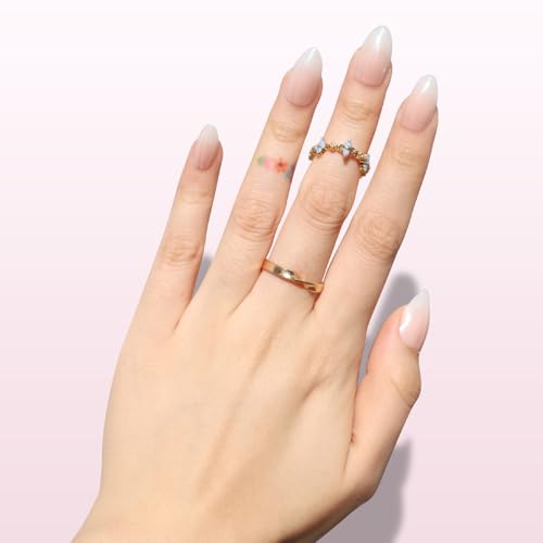 Nail Reformation Press On Nails - Ombre Pink Almond 32 Piece Kit