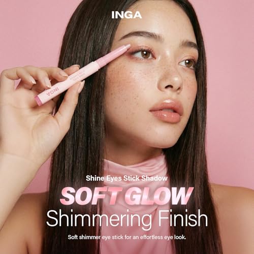 INGA Shine Eyes Stick Shadow - Creamy Shimmer Eyeshadow
