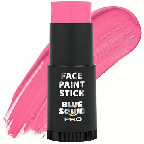 Blue Squid PRO Pink Face Paint Stick - Waterproof Eye Black