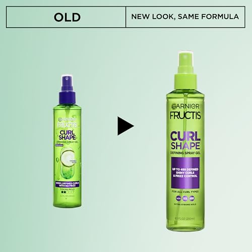 Garnier Fructis Curl Shape Defining Spray Gel, 8.5 fl oz, 3-Pack