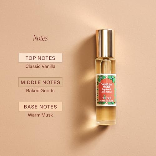 Vanilla Musk Perfume Oil Roll-On by Nemat - 10ml