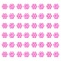 300 Pcs Plastic Flower Glue Cups for Eyelash Extensions