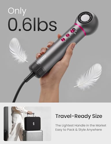 O.H.B 7-in-1 Hair Styler & High-Speed Dryer Brush - Ionic Volumizer