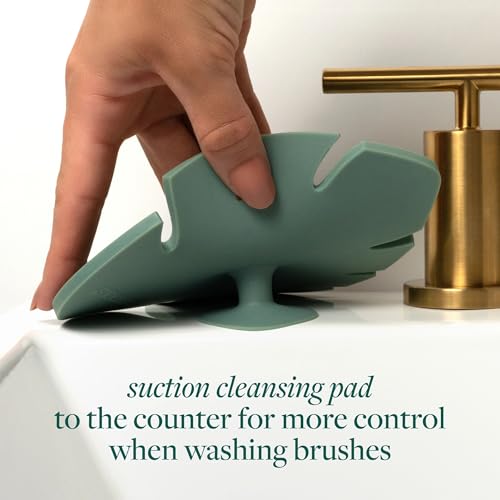 EcoTools Makeup Brush Cleansing Pad with Suction Cup