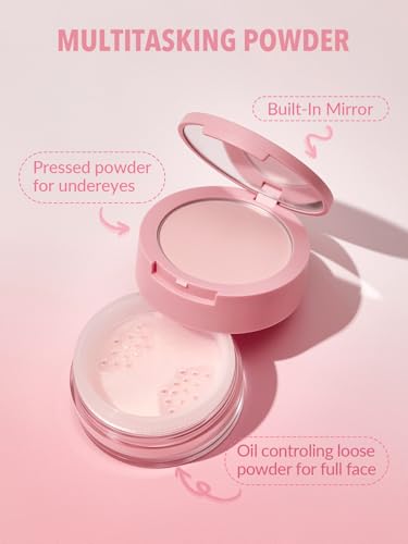 SHEGLAM Insta-Ready Face Powder Loose Setting Powder Bubblegum