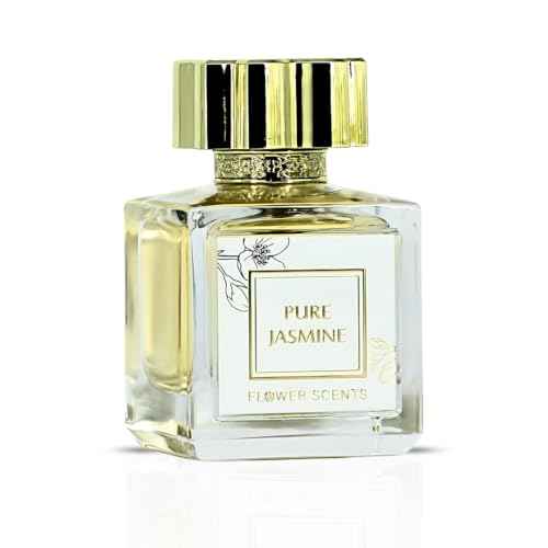 Pure Jasmine Long Lasting Arabian Perfumes for Women ? Eau de Parfum Spray 65ML (2.2 OZ) ? Jasmine, Lemon & Musk Notes ? Airy, Refreshing Ladies Perfume - Signature Gift for Women