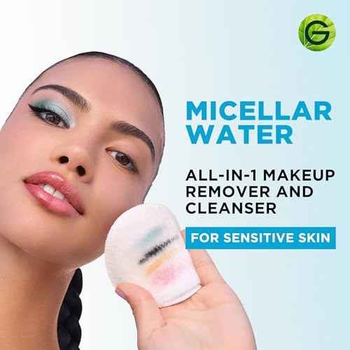 Garnier Micellar Water For Waterproof Makeup, Hydrating Facial Cleanser & Makeup Remover, Suitable for Sensitive Skin, Vegan, Cruelty Free, 13.5 Fl Oz (400mL), 1 Count