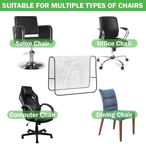 Salon Chair Cover 20x15" Square Protector Waterproof