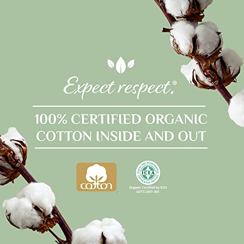 Organyc 100% Organic Cotton Tampons Regular 16 Count with Cardboard Applicator