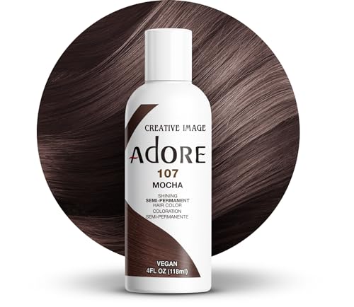 Adore Semi Permanent Hair Color 107 Mocha 4oz