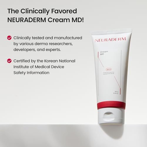 Cream MD, Regenerative Moisturizing Ceramide Skin Barrier Restoring Skin and Body Care for Damaged, Dry Skin (180g, 6.34oz)