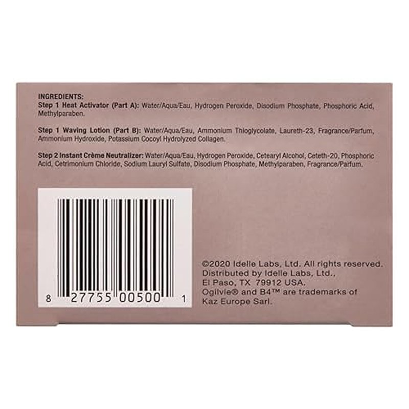 Ogilvie Professional Conditioning Home Perm Kit for Thin Hair
