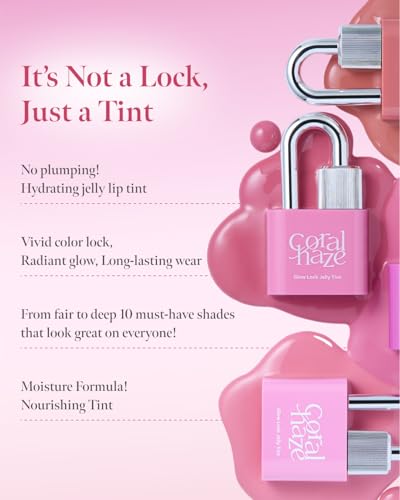 CORALHAZE Glow Lock Jelly Tint #103 – Hydrating Lip Stain
