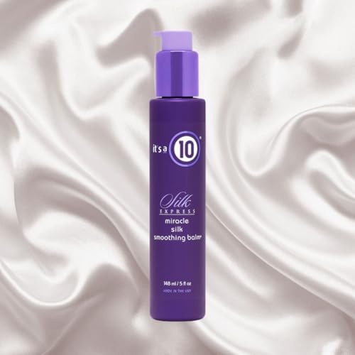 It's A 10 Silk Express Miracle Silk Smoothing Balm for Unisex, 5 Ounce