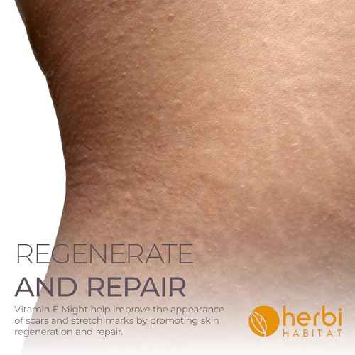 Vitamin E Oil 86,000 IU - Natural D-Alpha Tocopherol for Skin, Hair, Nails, Scars & Stretch Marks - Non-GMO & Vegan, 2 Fl oz