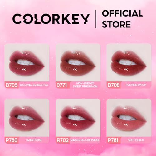 COLORKEY Air Lip Glaze - Lightweight Hydrating Lip Gloss with Shine