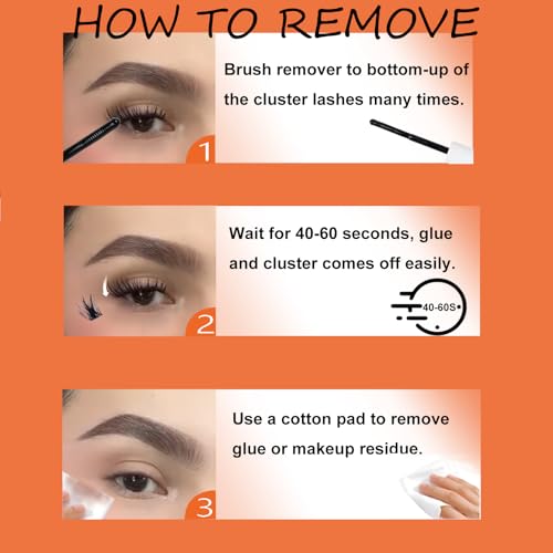 VYNIXUS Cluster Lash Remover - 5ML Eyelash Extension Glue Remover
