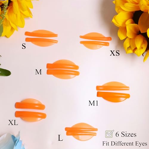 Lash Lift Pads Flex Rod C Curl Lash Lifting Pad Round Eyelash Shield Light Self-sticking Perm Rods Make Eyelashes Instant Curl Glueless Perming Roller Salon Lami Curling Rods