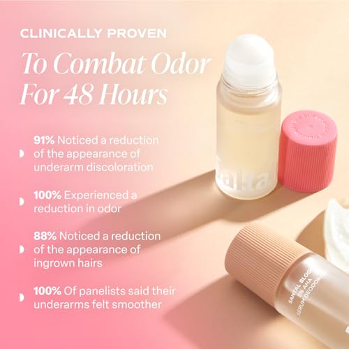 Saltair Serum Deodorant 2 Pack | AHA Formula, 48hr Odor Control