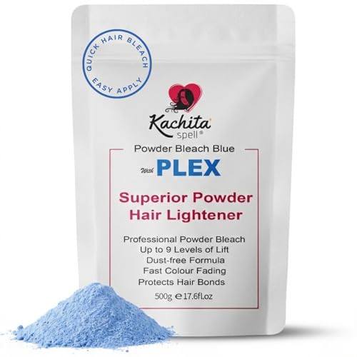 Kachita Spell Professional Blue Bleach Powder - 9 Levels Lift