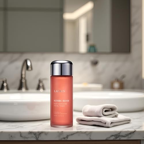 Lavien Deep Hydration Facial Toner - Kombu Biome Triple Hydration and Nourishment - Brightening and Wrinkle Improvement - 5.97 Fl Oz. (150ml) Bottle
