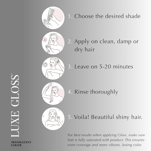 ECRU New York LUXE GLOSS Hair Gloss | Enhanced Color & Glass Shine