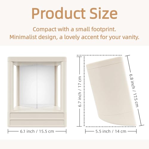 Non-Reversing Mirror - True Image Tabletop Vanity Mirror
