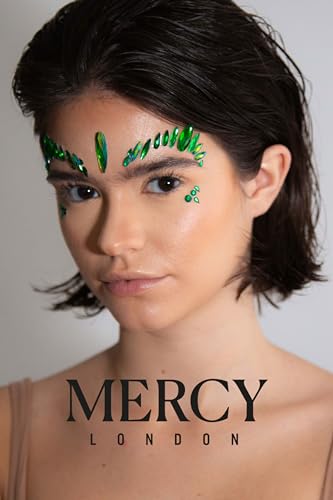 Poison Ivy Face Jewels Stick-On Festival Headpiece