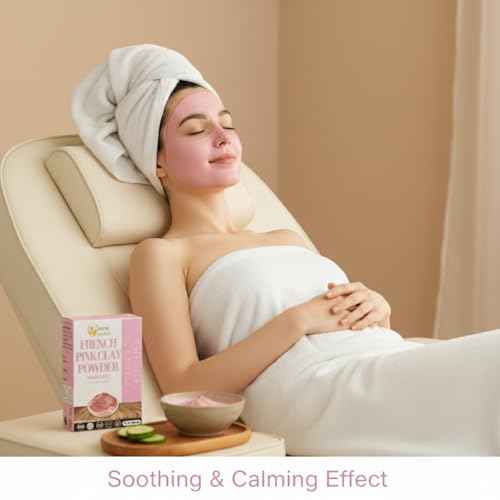 Herbs Botanica French Pink Clay/Rose Clay Powder Montmorillonite Kaolin Clay Powder Healing Clay for Face Mask Skin Care Detox, For Soap Making Clay French Skincare150 gms / 5.3 oz