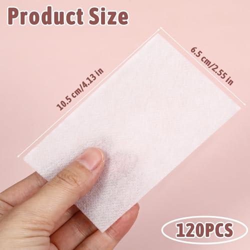 120 Pcs Hair Perm Papers - Disposable Curling & Styling Wraps for Hot & Cold Perms