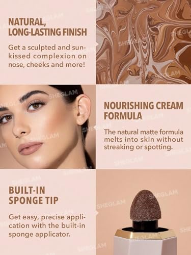 SHEGLAM Sun Sculpt Liquid Contour Stick - Cool Toned Bronzer